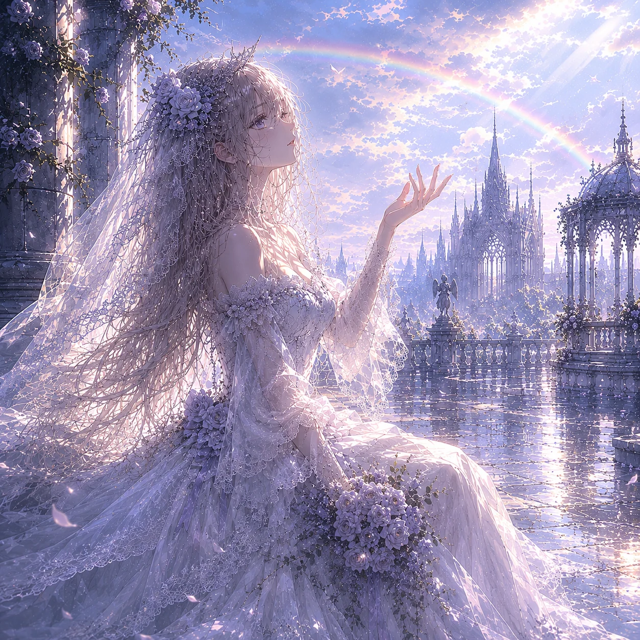 雨上がりの花嫁